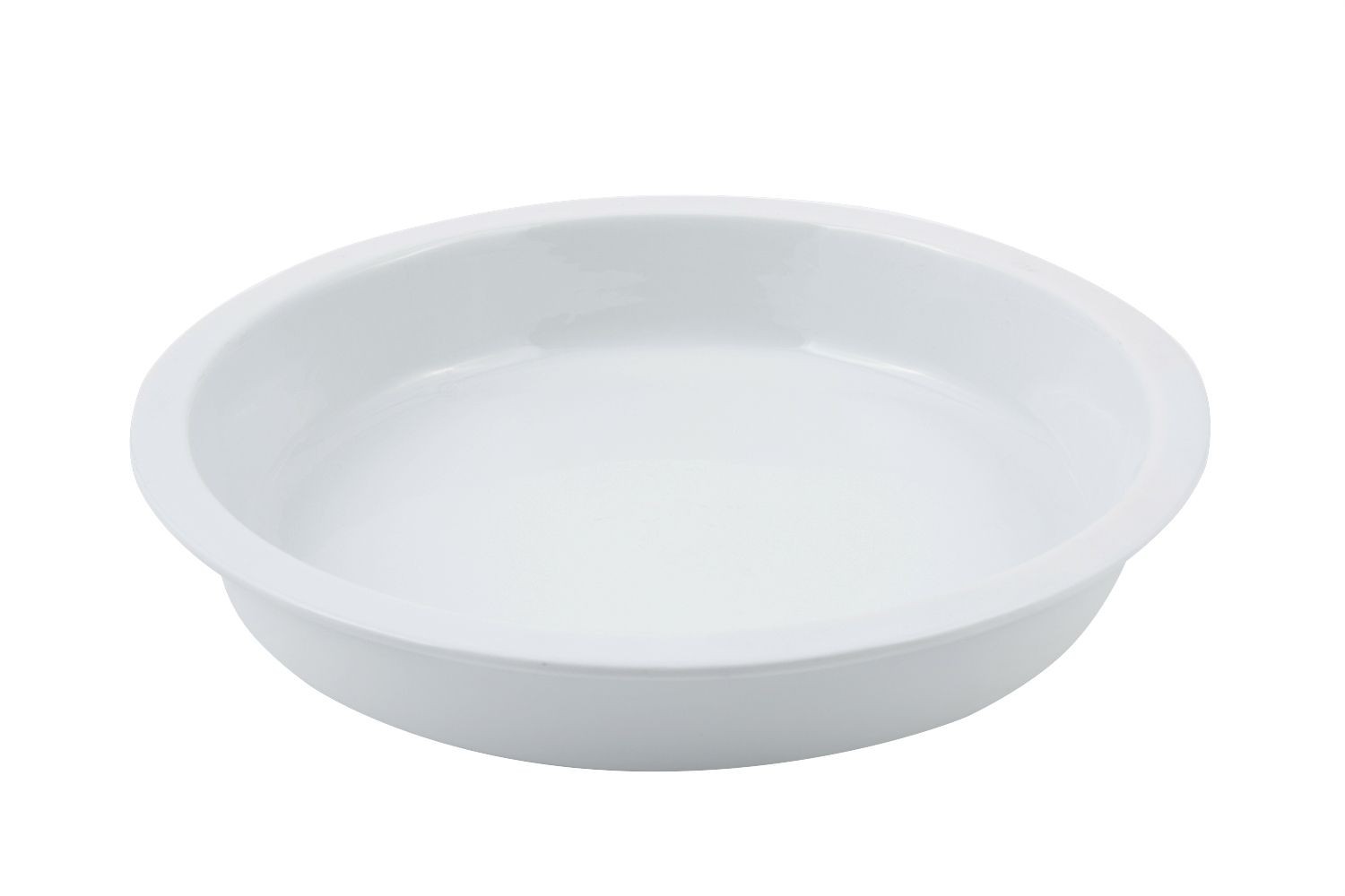 Bon Chef 12018 Round Ceramic Food Pan, 15 1/4" Dia.