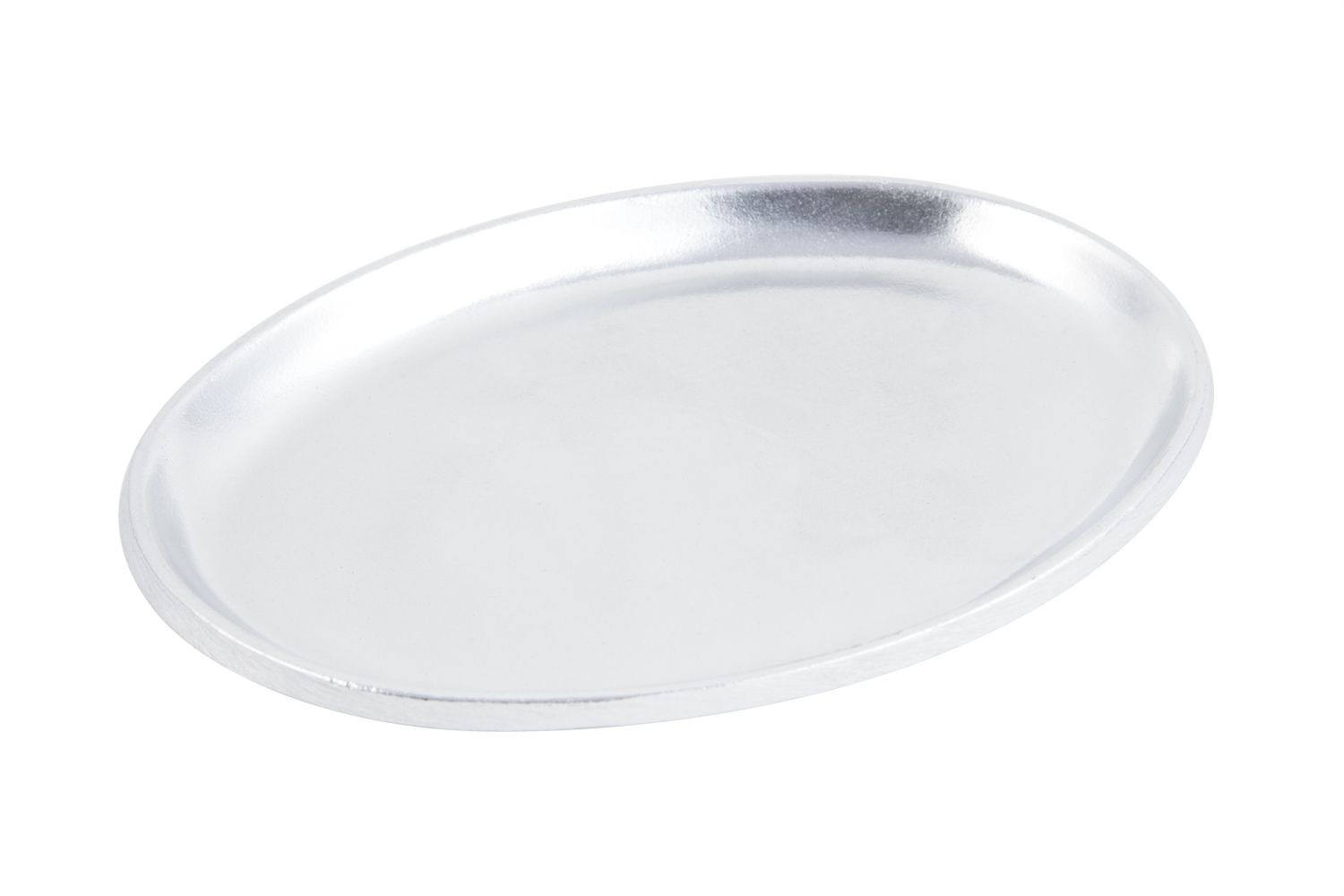 Bon Chef 2003P Oval Serving Platter, Pewter Glo 7 3/4" x 11", Set of 6
