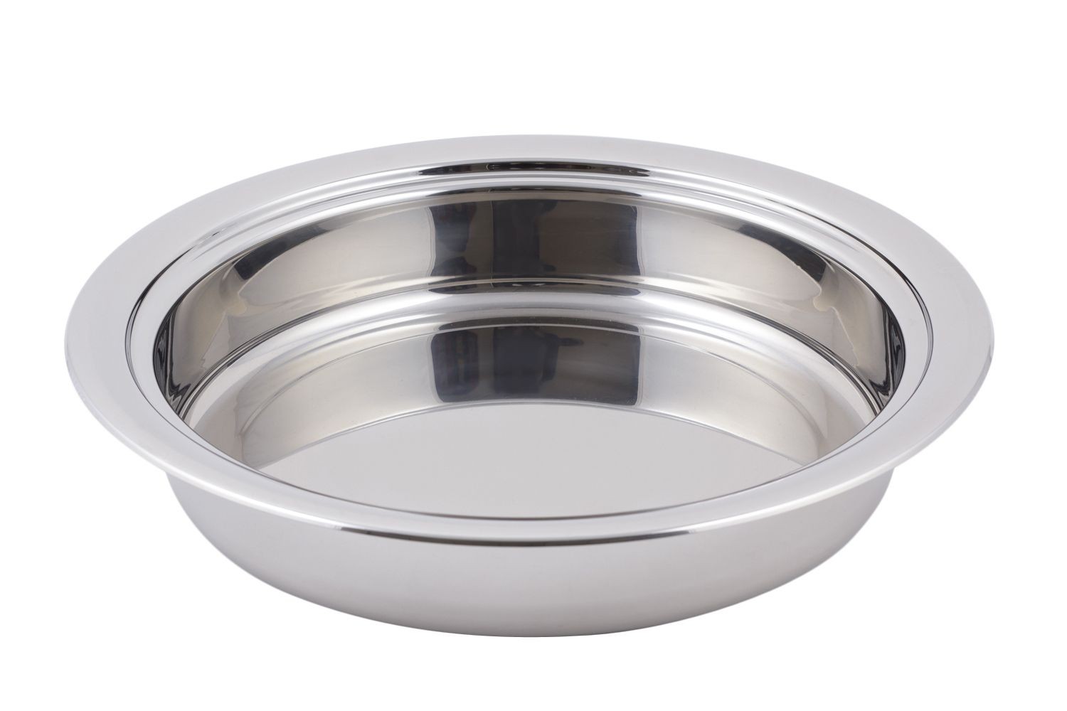 Bon Chef 20101 Stackable Round Food Pan, 17 1/8" Dia., 3 1/8" H.