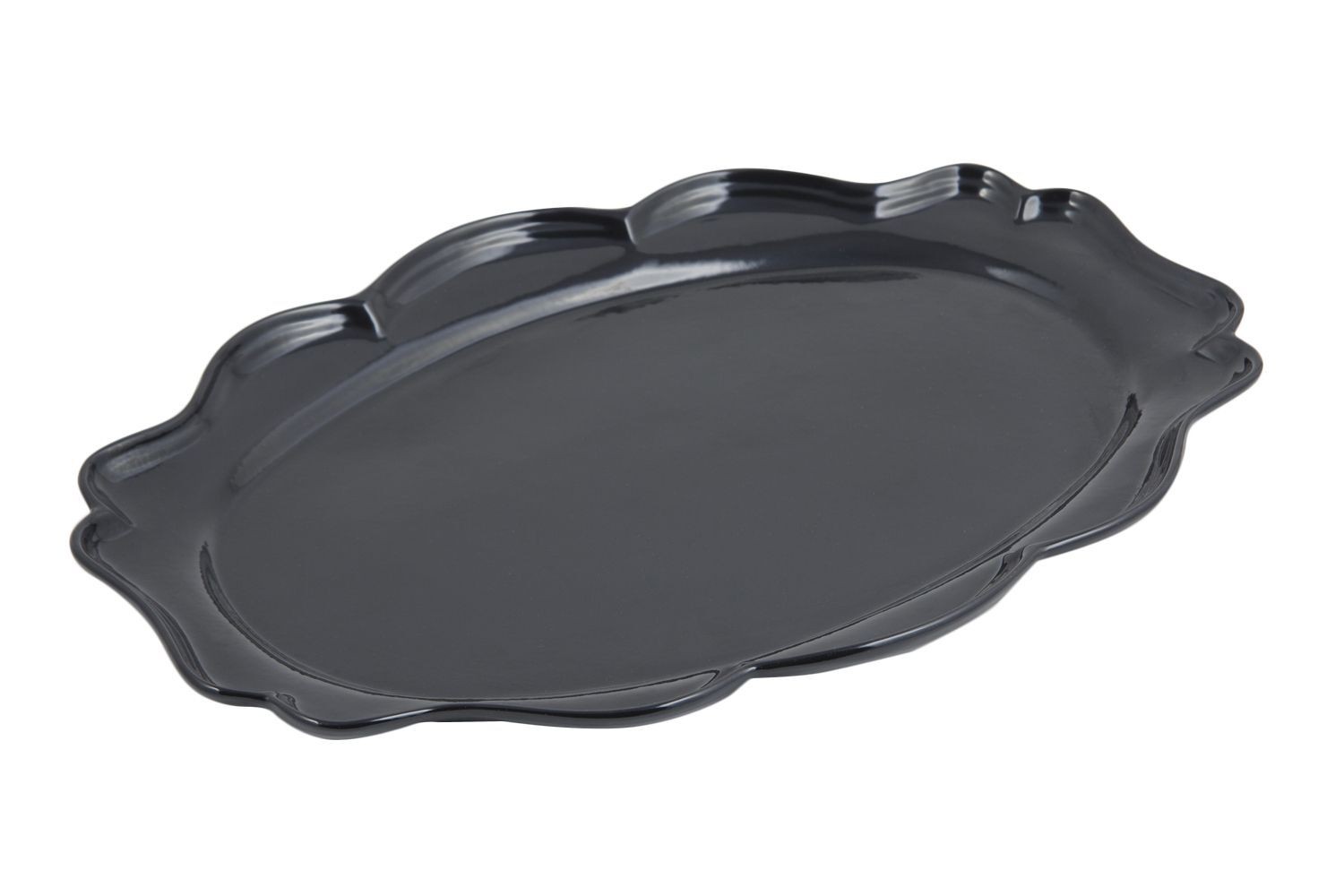 Bon Chef 2022S Queen Anne Oval Platter, Sandstone 9 1/2" x 12", Set of 3