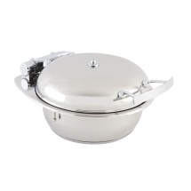 Bon Chef 20304 Stainless Steel Round Mini Induction Chafer, 2 Qt.