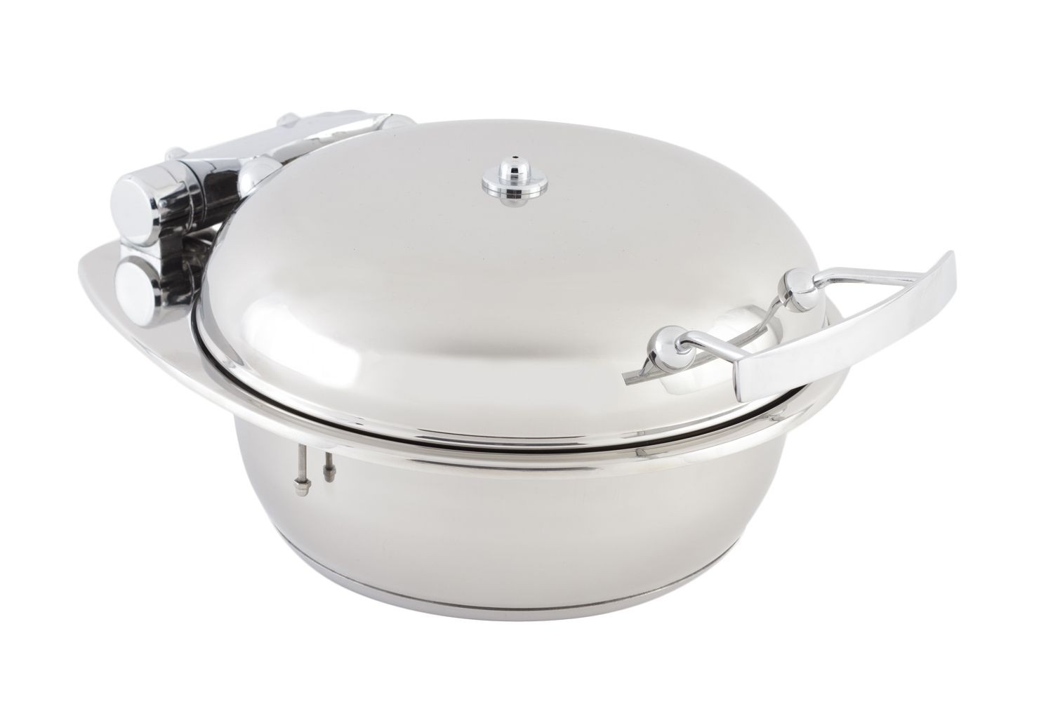 Bon Chef 20304 Stainless Steel Round Mini Induction Chafer, 2 Qt.