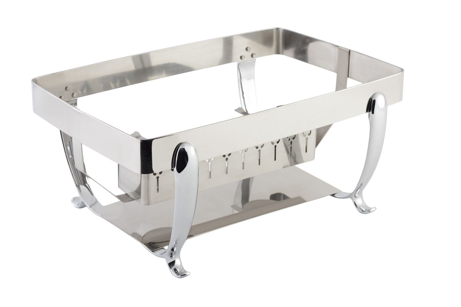 Bon Chef 20305ST Stainless Steel Stand for Rectangular Induction Chafer