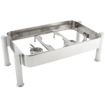 Bon Chef 20307ST Stainless Steel Stand for Rectangular Induction Chafer, 26 1/4&quot; x 15&quot; x 9&quot;