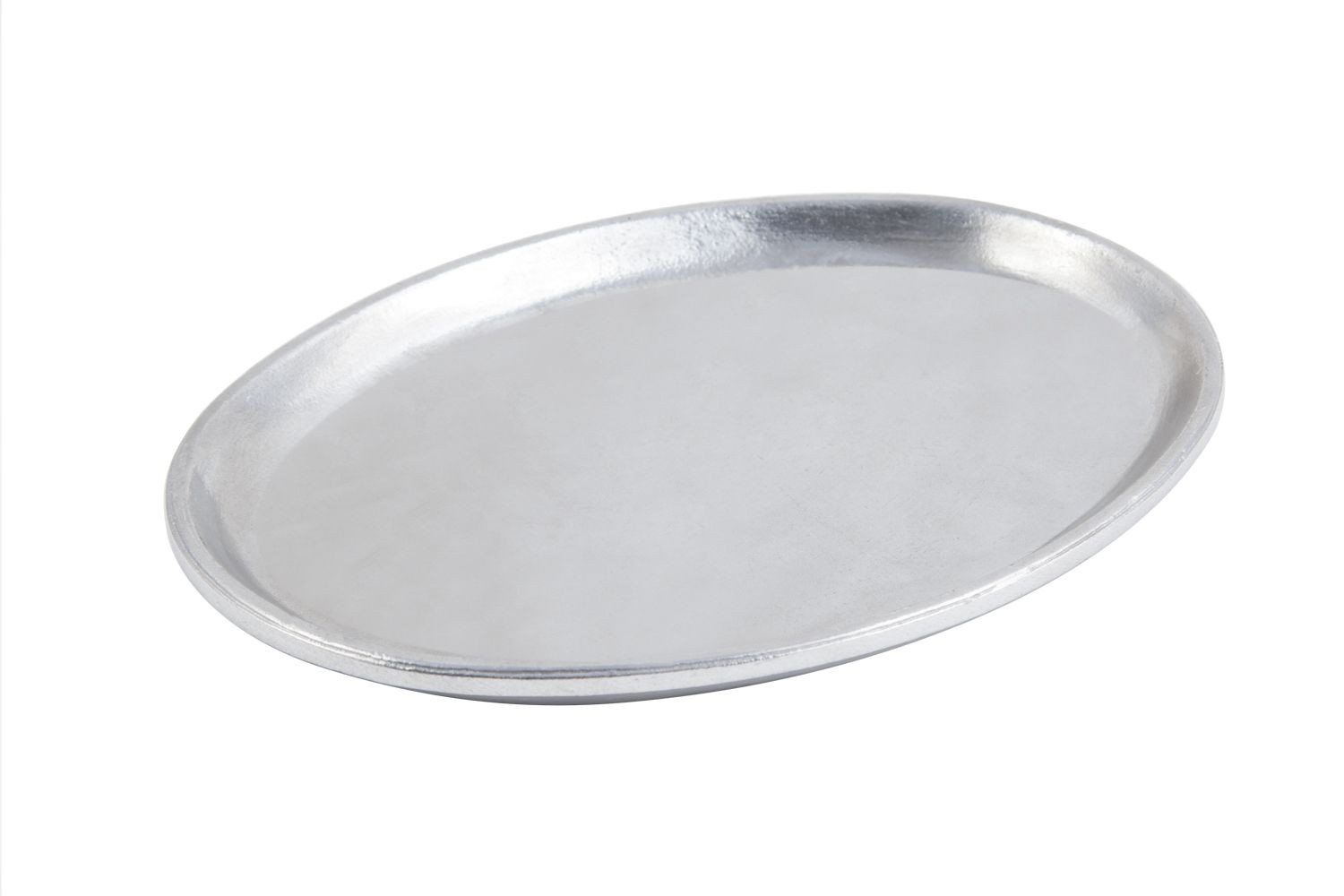Bon Chef 2060P Extra Heavy Oval Platter, Pewter Glo 7 1/2" x 10", Set of 6