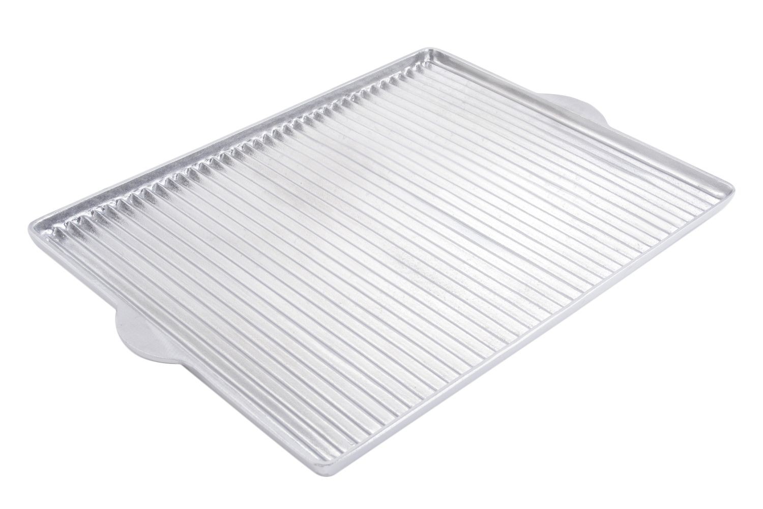 Bon Chef 2082P Rectangular Grill Pan, Pewter Glo 15" x 19", Set of 6