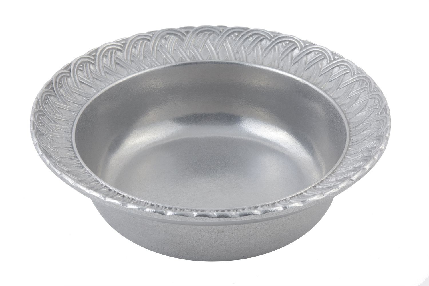 Bon Chef 2307P Trellis Bowl, Pewter Glo 2 1/2 Qt.
