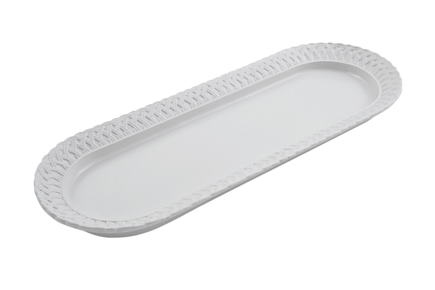 Bon Chef 2311P Trellis Fish Platter, Pewter Glo 8 1/2" 22 5/8"