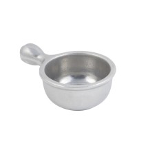 Bon Chef 3011P Soup Bowl with Handle, Pewter Glo 10 oz., Set of 6