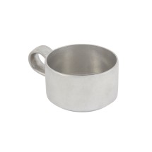 Bon Chef 3033P Soup Cup with Side Handle, Pewter Glo 10 Oz, Set of 12