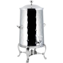 Bon Chef 40001-1CH-H Aurora Insulated Coffee Urn with Chrome Trim, Hammered Finish, 1 1/2 Gallon