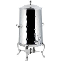 Bon Chef 40003CH-H Aurora Insulated Coffee Urn with Chrome Trim and Hammered Finish, 3 Gallon