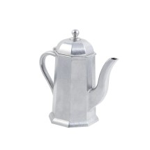 Bon Chef 4017P Octagonal Coffee Server with Lid and Insulated Handle, Pewter Glo 1 1/4&quot; Qt., Set of 6