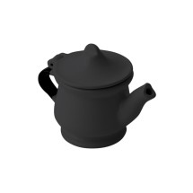 Bon Chef 4024S Teapot with Insulated Handle, Sandstone 11 oz., Set of 6