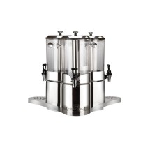 Bon Chef 40507 Triple Rotating Juice Dispenser, 6 Gallon