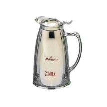 Bon Chef 4050M2 Stainless Steel Insulated Server with &quot;Marriott 2% Milk&quot; Crest, 10 oz., Set of 6