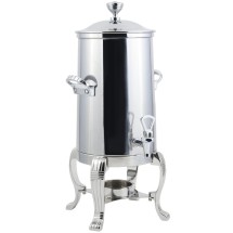 Bon Chef 41001-1C Aurora Single Wall Non-Insulated Coffee Urn with Chrome Trim, 2 Gallon