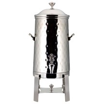 Bon Chef 42001C-H Contemporary Insulated Coffee Urn with Chrome Trim and Hammered Finish, 1 1/2 Gallon