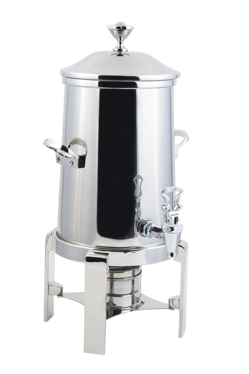 Bon Chef 42105C Contemporary Non-Insulated Coffee Urn with Chrome Trim, 5 Gallon