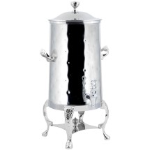Bon Chef 47003CH-H Renaissance Insulated Coffee Urn with Chrome Trim and Hammered Finish, 3 Gallon