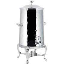 Bon Chef 48001C-H-E Lion Electric Coffee Urn with Chrome Trim and Hammered Finish, 1 1/2 Gallon