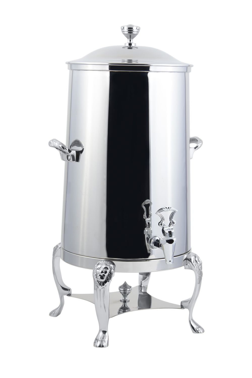 Bon Chef 48005C Lion Insulated Coffee Urn with Chrome Trim, 5 Gallon