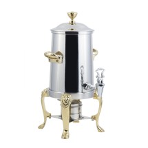 Bon Chef 48101-1 Lion Non-Insulated Coffee Urn with Contemporary Handle, 2 Gallon