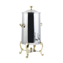 Bon Chef 49001 Roman Insulated Coffee Urn with Brass Trim, 1 1/2 Gallon