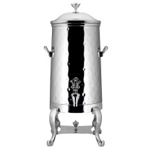 Bon Chef 49003C-H-E Roman Electric Coffee Urn with Chrome Trim and Hammered Finish, 3 Gallon
