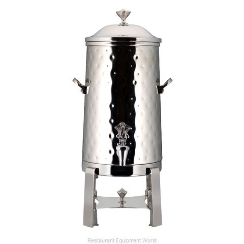 Bon Chef 49005C-H-E Roman Electric Coffee Urn with Chrome Trim and Hammered Finish, 5 Gallon