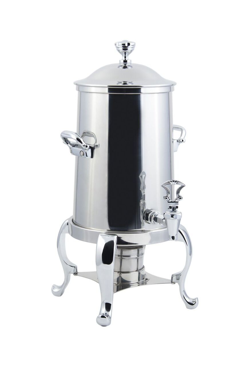 Bon Chef 49101-1 Roman Non-Insulated Coffee Urn with Contemporary Handle, 2 Gallon