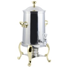 Bon Chef 49103-1 Roman Non-Insulated Coffee Urn with Contemporary Handle, 3 1/2 Gallon