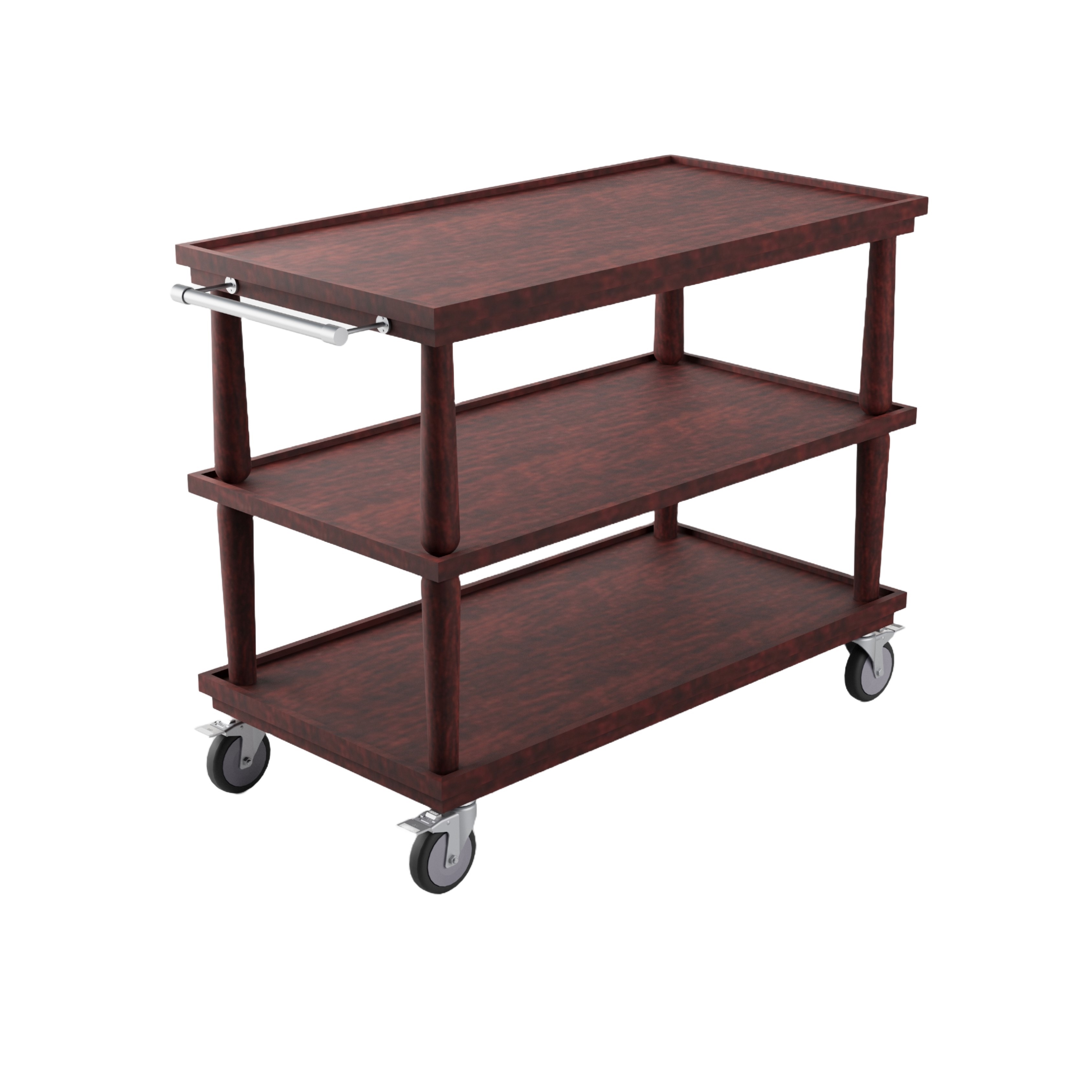 Bon Chef 50040 Guerridon Classic Trolley, 37 1/2" x 19 1/2" x 31 1/2"