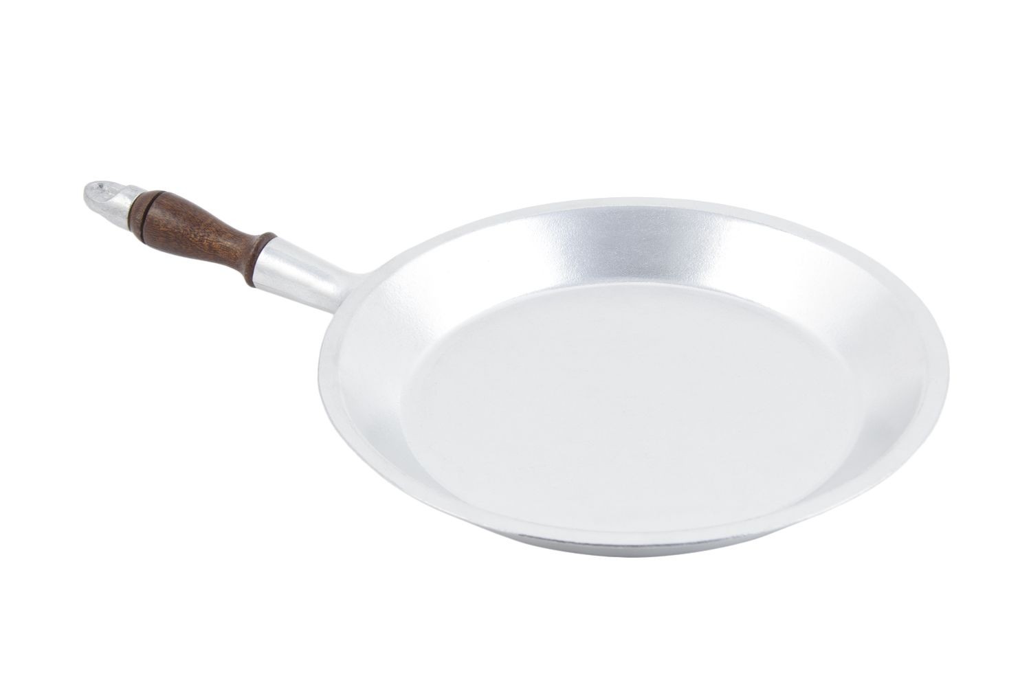 Bon Chef 5004SHP Crepe Pan with Short Handle, Pewter Glo 10" Dia.