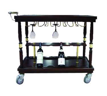 Bon Chef 50071 Wine Serving Cart, 39" x 20" x 33 1/2"