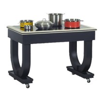 Bon Chef 50074 Deco Table with Radiant Heat, 48&quot; x 30&quot; x 36&quot;