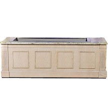 Bon Chef 50085NS Euro Modular Buffet Station with Standard Corian Top, 8' L