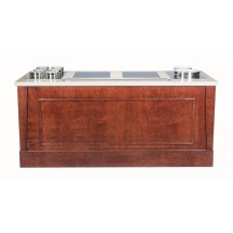 Bon Chef 50098 Induction Buffet System, 72" x 30" x 34"