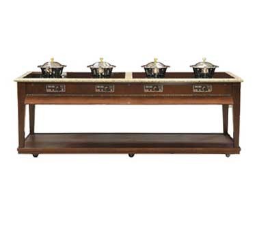 Bon Chef 50121 Residential Contemporary Induction Buffet with Ceramic Glass Countertop and Zodiac Top