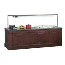 Bon Chef 50122 Radiant Heat Buffet with Overheat Heat, 96" x 30" x 62"