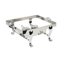 Bon Chef 50127ST-1 Single Display Stand Only with Solid Fuel Holder
