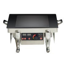 Bon Chef 50141-1 Portable Cooking Display Stand with Induction Stove, 22" x 17" x 8 1/2"