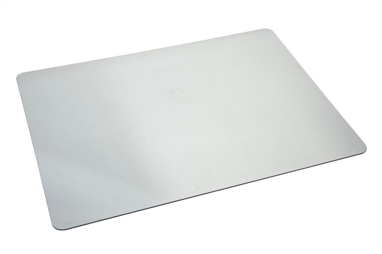 Bon Chef 50156CD-Silver Chef's Dimensions Silver Acrylic Panel, 29" x 22"