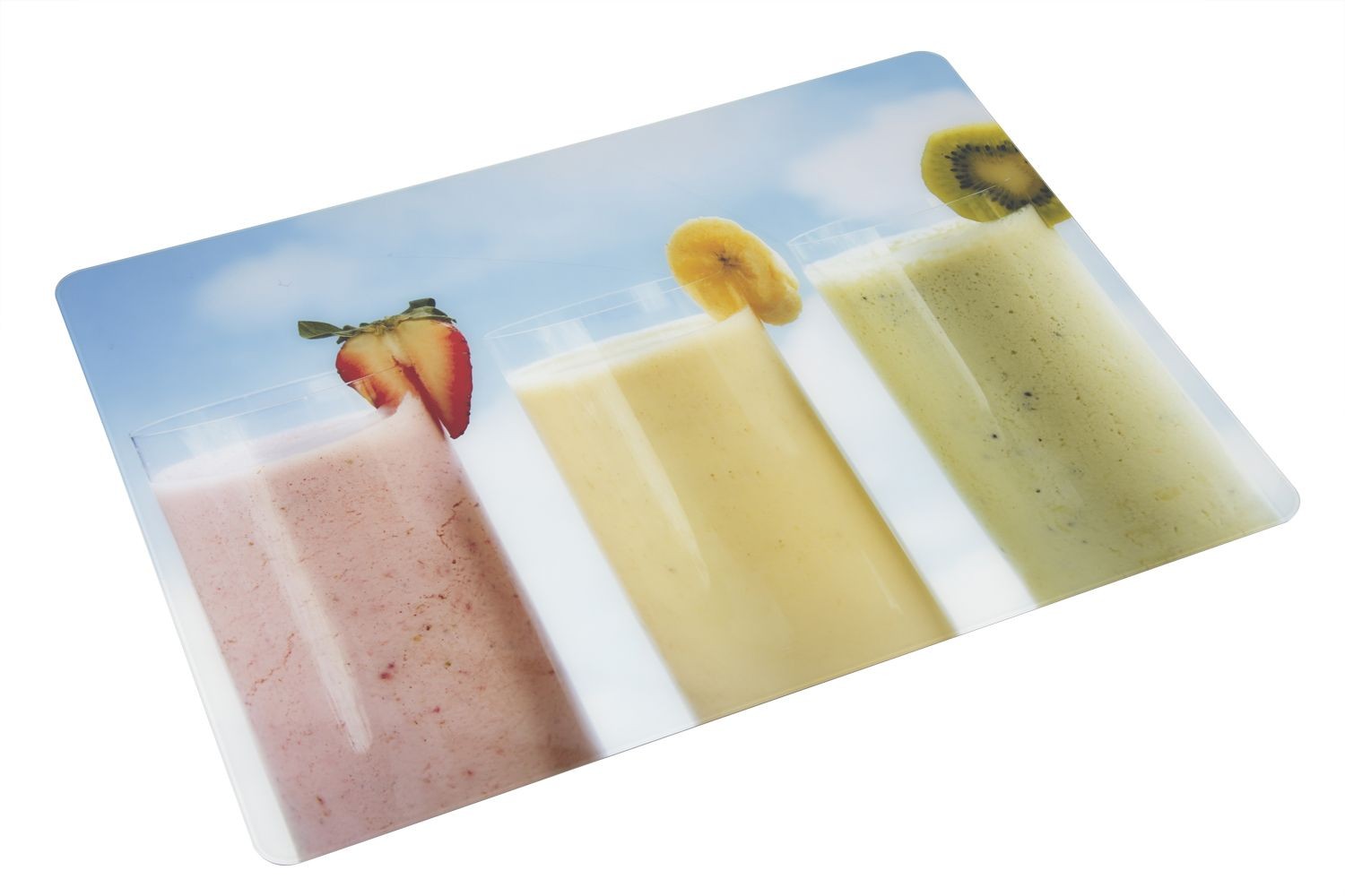Bon Chef 50156CL-2 Acrylic City Lights Center Panel, 3 Smoothies