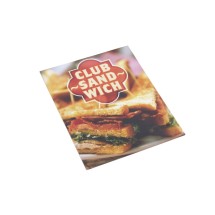 Bon Chef 50156POS16 Point of Sale Sign, Legend "Club Sandwich", 8 1/2&quot; x 11&quot;