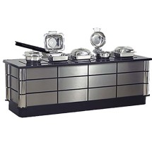 Bon Chef 50158 Contemporary Induction Buffet with Five Induction Stoves