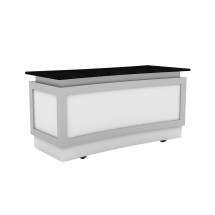 Bon Chef 50163 Contemporary Floating Top Buffet with Plain Top