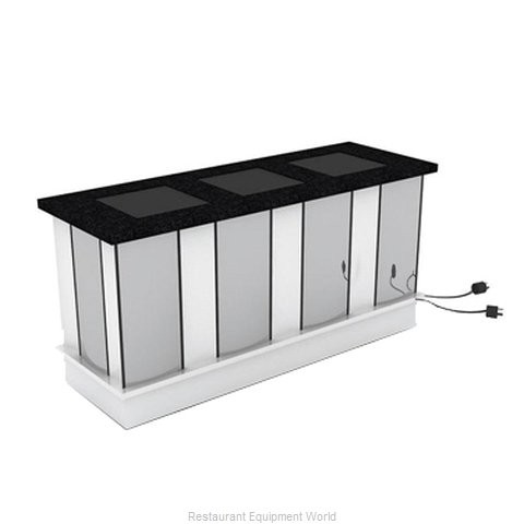 Bon Chef 50164 Alternate Design Buffet with Plain Top