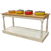 Bon Chef 50177 Country Style Residential Rolling Table, 30&quot; x 72&quot;