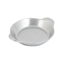 Bon Chef 5018P Small Round Shirred Egg Dish, Pewter Glo 7 1/2&quot; Dia., Set of 12